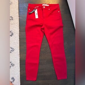 NWT Vineyard Vines Red Jeans. Size 27